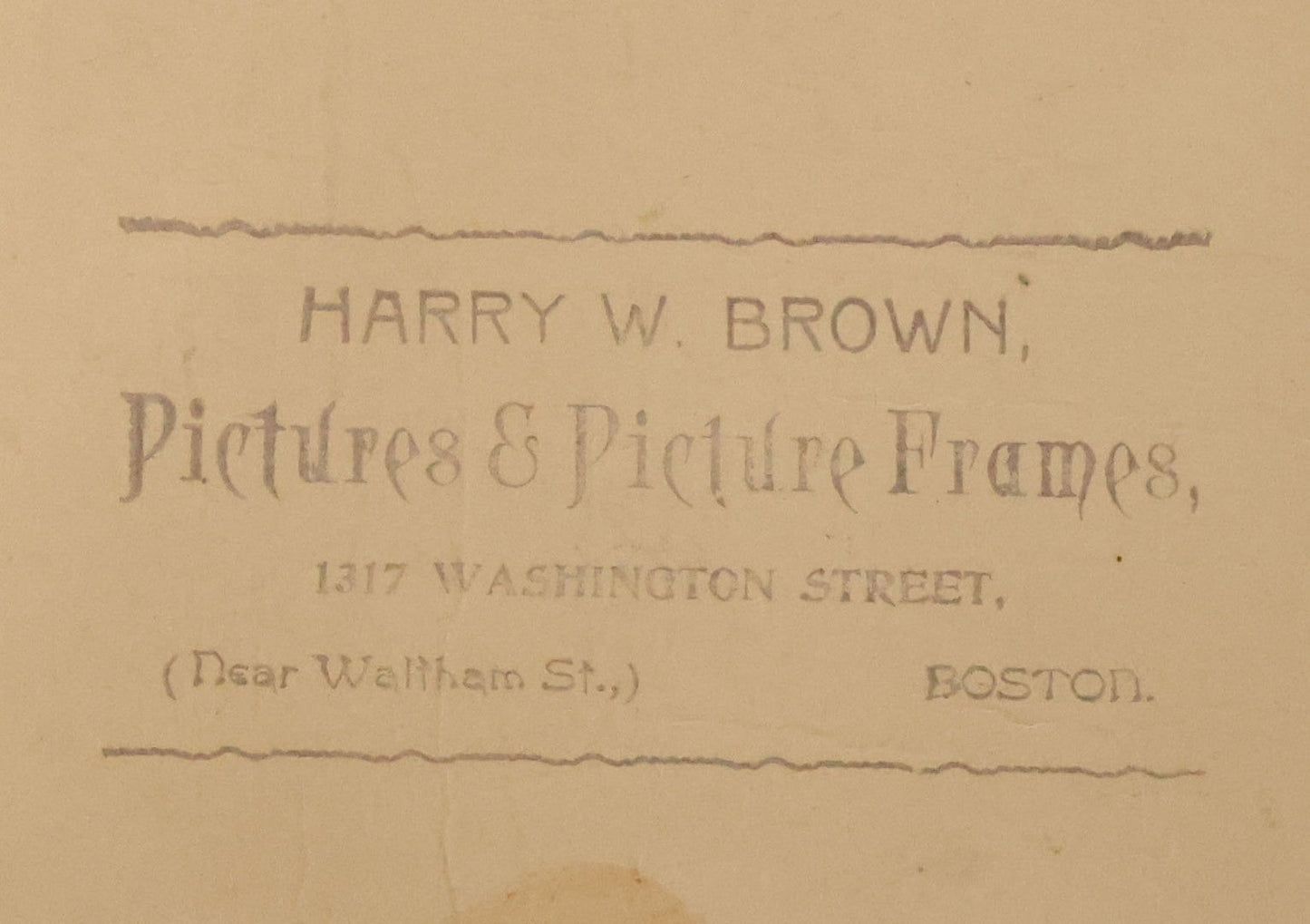 Lot 135 - Antique Boarded Photograph Of Grouping Of Soldiers Posing Beside Tents With Their Dog, Likely Civil War Era, Harry W. Brown Pictures And Picture Framers, Boston