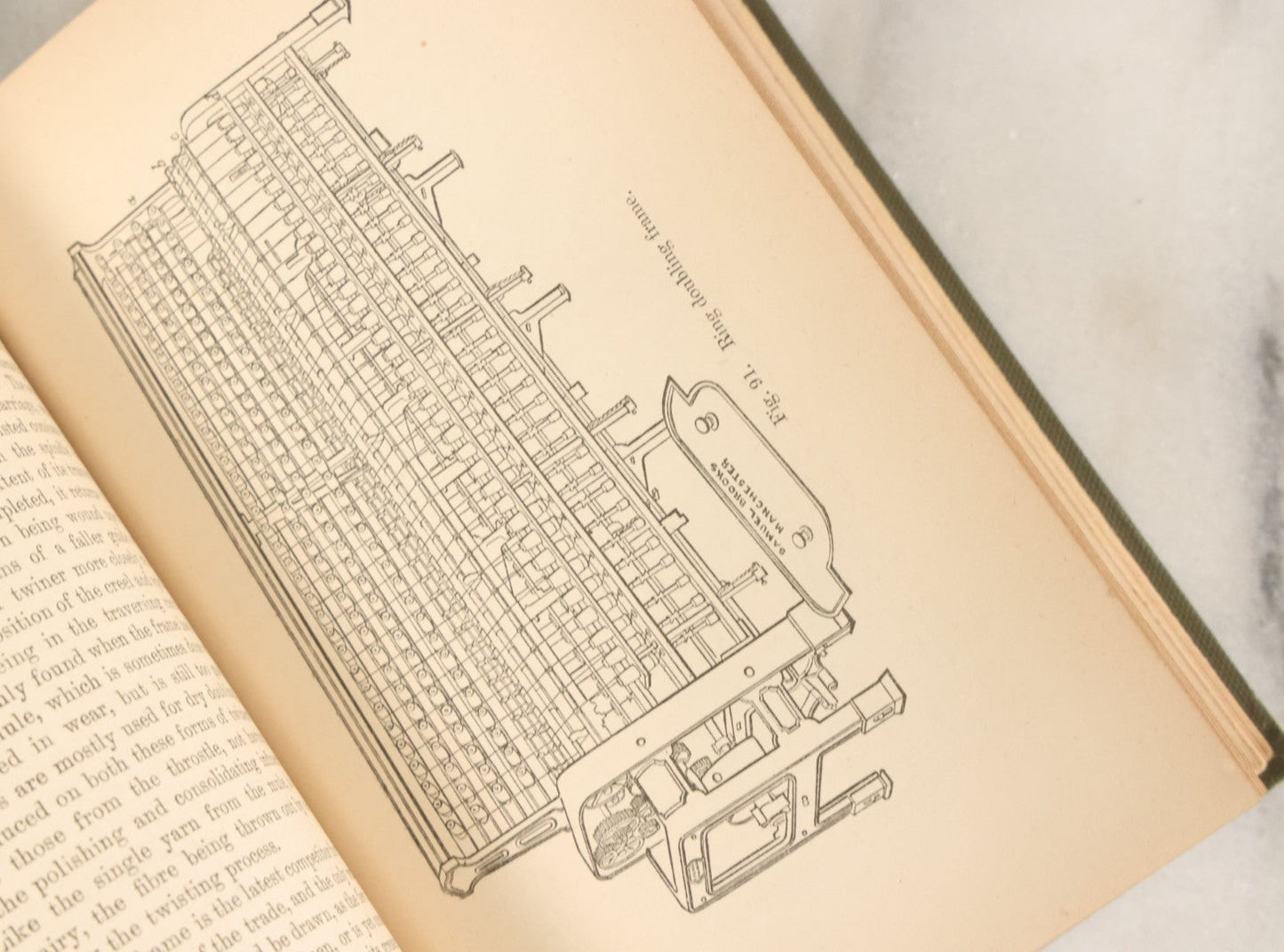 Lot 146 - "Cotton Spinning: It's Development Principles And Practice" An Illustrated Technological Handbook By Richard Marsden With Appendix On Steam Engines And Boilers, George Bell And Sons, Publishers, London, 1886
