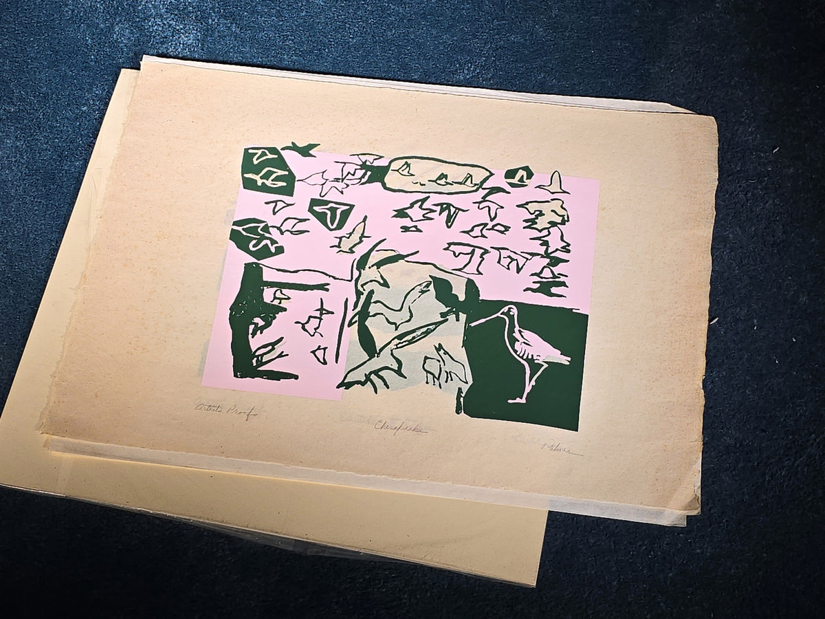 Grouping of Vintage Unframed Prints by Alice Hoyt Palmer including Artist's Proofs and Numbered Editions, with Additional Prints by Other Artists