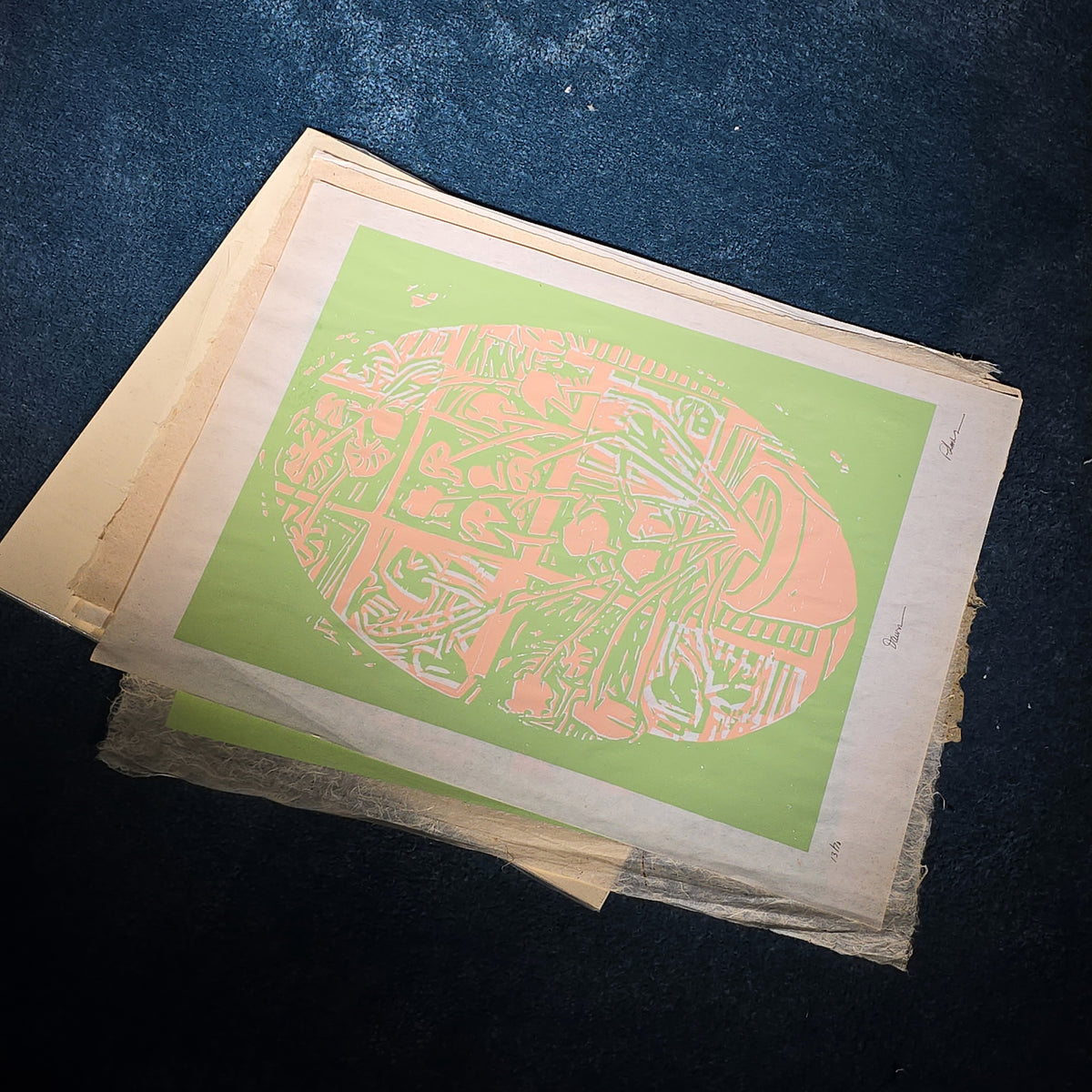 Grouping of Vintage Unframed Prints by Alice Hoyt Palmer including Artist's Proofs and Numbered Editions, with Additional Prints by Other Artists