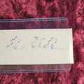 Lot 084 - Antique Calling Card, Bertha Barnes