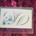 Lot 091 - Antique Calling Card, Pond With Dog, Smith