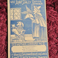 Lot 106 - Aunt Sally Baking Powder Old Mother Hubbard Witch Trade Card