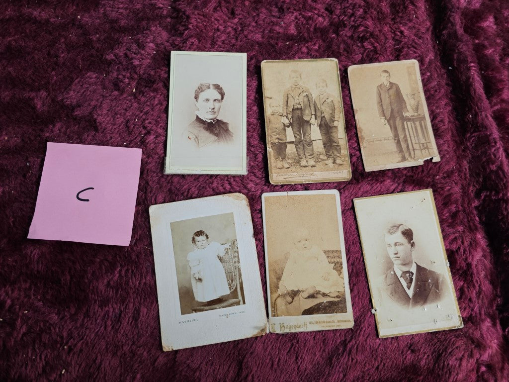 Lot 142 - Grouping C Of Misc Photos, Six Cdv Cards – Granite Union ...