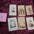 Lot 142 - Grouping C Of Misc Photos, Six Cdv Cards