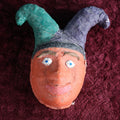 Lot 014 - Vintage Plaster Novice Made Jester Mask