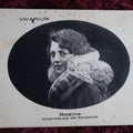Lot 022 - Antique French RPPC Real Photo Postcard Of Rosina, Snake Charmer, Vivarium Mark, Ch. Chambon, Bordeaux