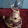 Lot 056 - Lamp Base With Antique Aerolux Freemasons Masonic Compass And Square Glowing Lightbulb, Working
