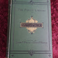 Lot 068 - The Family Library Of British Poetry, Antique Book, Edited By James T. Fields And Edwin P. Whipple, 1878 Antique Book, Illustrated