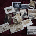 Lot 099 - Grouping Of 15 Antique Real Photo Postcards And Photographs, Horses, Planes, Etc