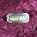Lot 004 - Small Victorian Woven Hair Brooch With Blonde Hair, Pinback, Nice Condition
