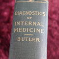 Lot 143 - Antique Medical Book, Diagnostics Of Internal Medicine, By Glenworth Reeve Buttler, M.D., 1905, Illustrated