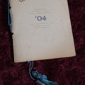 Lot 164 - Antique 1904 Order Of Dancing Dance Card With Pencil, Senior Reception And Dance, Friday Eve, July 1, 1904