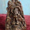 Lot 012 - Antique Brass Pixie Bookend With Pixie, Imp Creature, Marked 15149, Pat Applied For, Single Bookend