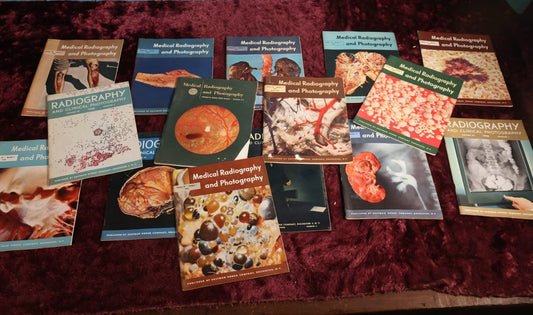 Lot 142 - Fifteen Piece Grouping Of Medical Radiography And Photography Books, 1940s And 1950s