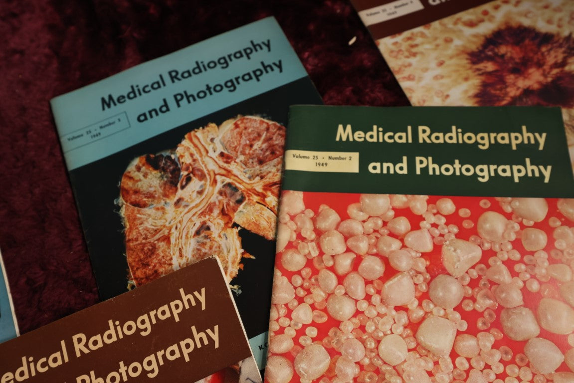 Lot 142 - Fifteen Piece Grouping Of Medical Radiography And Photography Books, 1940s And 1950s