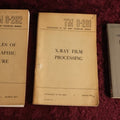 Lot 144 - Three Piece Medical Ephemera Grouping - Principles Of Radiographic Exposure, X-Ray Film Processing, And The American Red Cross First Aid Text Book