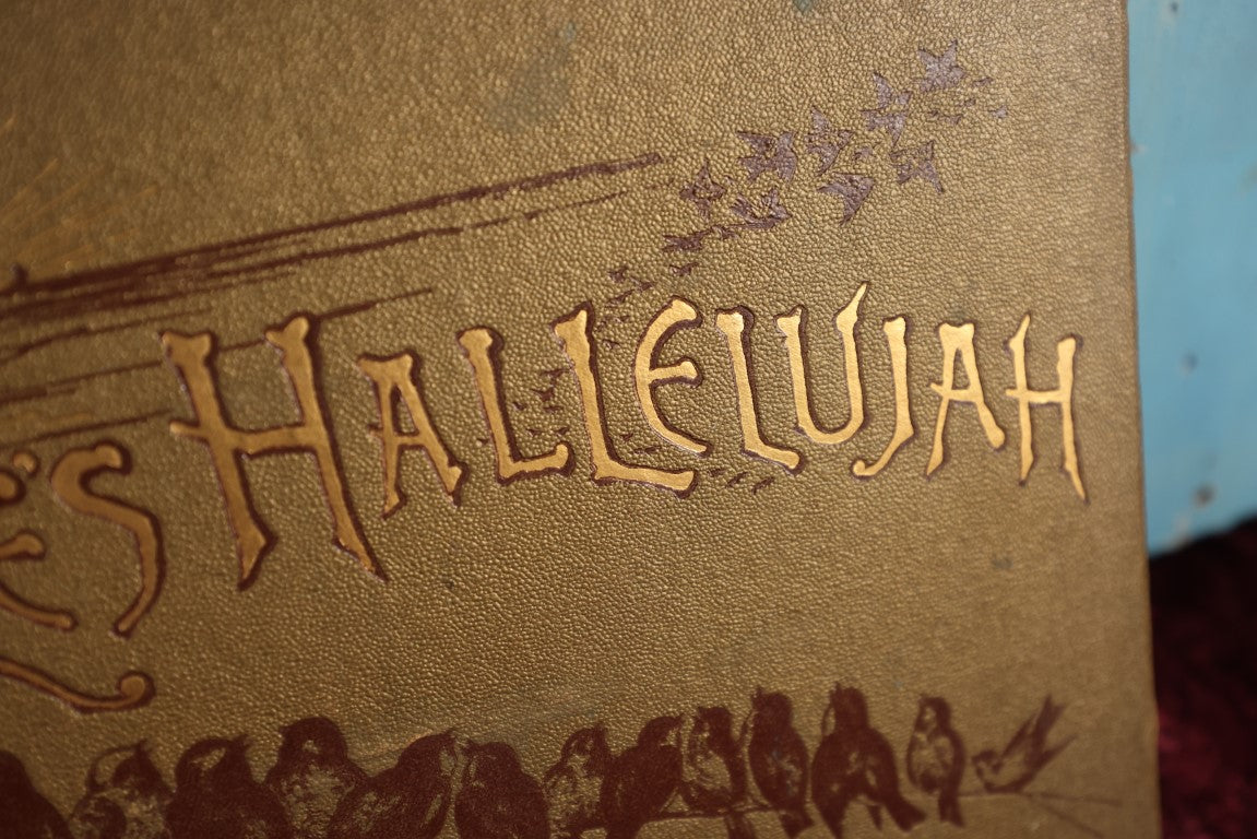 Lot 021 - Nature's Hallelujah Illustrated And Arranged By Irene E. Jerome, 1888, Profusely Illustrated Book Of Poetry And More