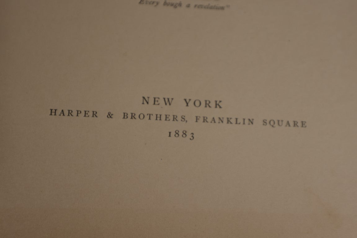 Lot 022 - Highways And Byways Or Saunterings In New England, Illustrated By William Hamilton Gibson, Profusely Illustrated Book Of Poetry And More