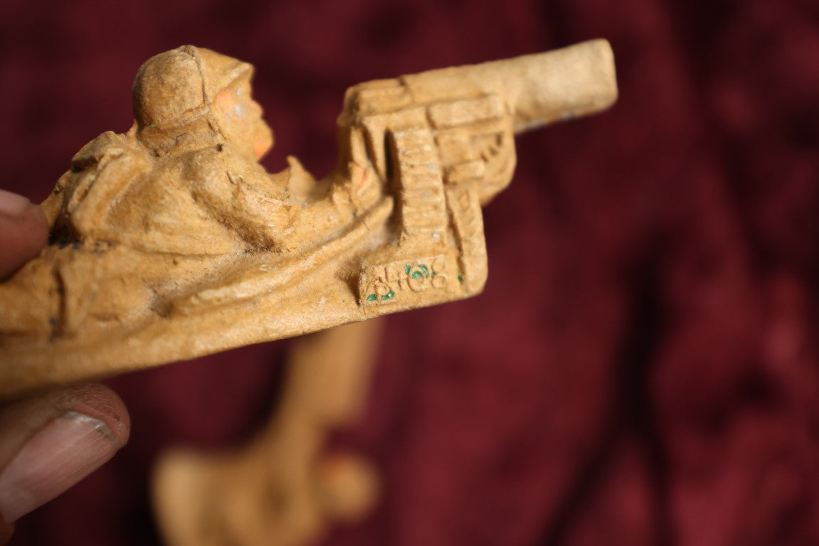Lot 069 - Seven Piece Composition Soldier Grouping, 1940s, World War Ii, Made In Usa