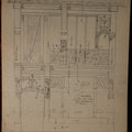 Lot 078 - Antique 1913 Architecture And Design Sketchbook, Likely Belonged To A Student Traveling In Europe, Designs From Paris, France, London, And Boston, Sketchbook Purchased At Chapron Coquelin, 34 Rue De Seine