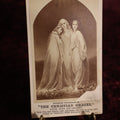 Lot 127 - Cart De Viste (CDV) - The Christian Graces, Album Filler Card, Faith Hope And Charity, Illustrated