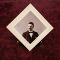 Lot 179 - Single Photo - Diagonal Photo of Man With Incredible Mustache, Green's Studio, 767 Washington Street, No City Listed