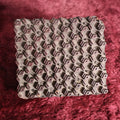 Lot 087 - Antique Wooden Textile Printing Block With Intricate Design, Wooden Handle
