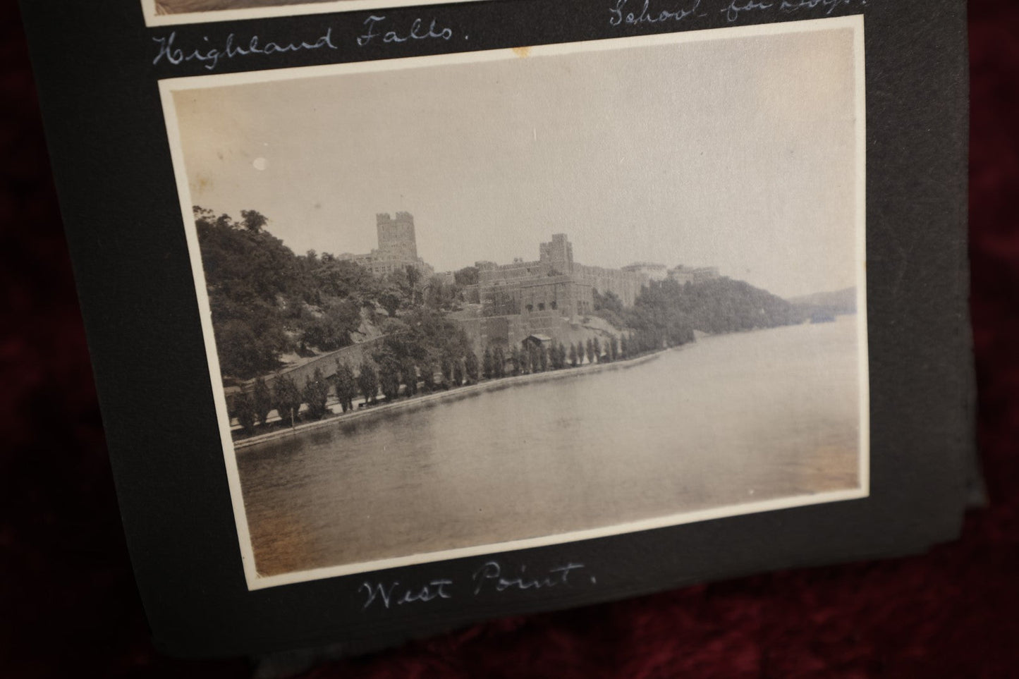Lot 114 - Early 20th Century Snapshot Album of Well Traveled Family, Points of Interest Including Tuscon Arizona, West Point, Keene, Laconia, Lakes Region Nh, Prospect Hill, Somerville, Massachusetts 