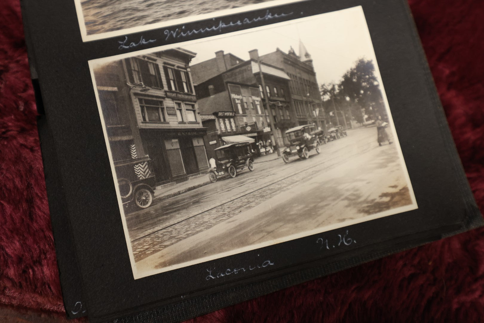 Lot 114 - Early 20th Century Snapshot Album of Well Traveled Family, Points of Interest Including Tuscon Arizona, West Point, Keene, Laconia, Lakes Region Nh, Prospect Hill, Somerville, Massachusetts 