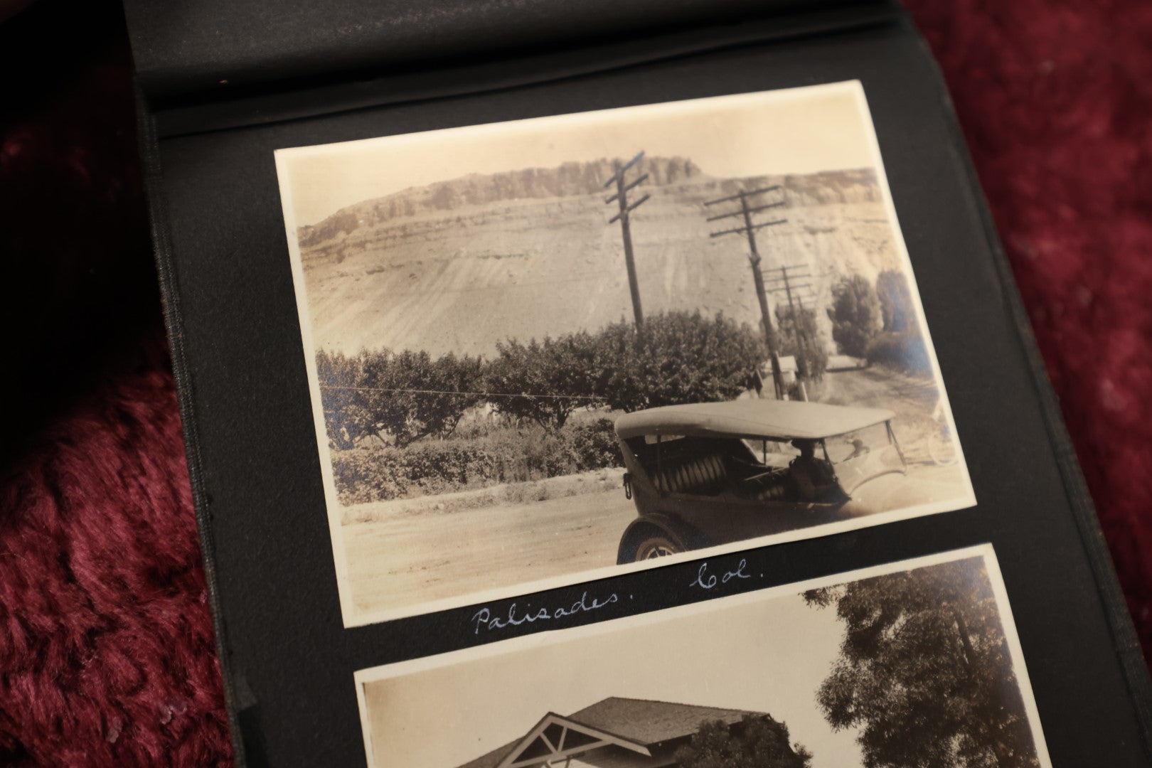 Lot 114 - Early 20th Century Snapshot Album of Well Traveled Family, Points of Interest Including Tuscon Arizona, West Point, Keene, Laconia, Lakes Region Nh, Prospect Hill, Somerville, Massachusetts 