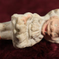 Lot 123 - Funky, Damaged Bisque Many Baby Figurine, Does Not Stand, Possibly German