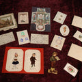 Lot 139 - Antique Ephemera Lot With Many Lace Paper Pieces, Envelopes, Cards, Paper Dolls, And More, Approximately 15 Pieces, Relist