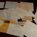 Lot 144 - Ephemera Lot - Grouping of 15 Plus Vintage And Antique Letter Heads, Including Kelloggs, Folgers, Hardware Stores, Lumber, And More