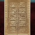 Lot 027 - Antique CDV Photograph Of The Gates Of Paradise, Main Gate To The Baptistry Of Florence, Italy