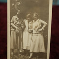 Lot 172 - Single Snapshot Photo - Group Of Four Girls Goofing Off, Sticking Out Tongue, Making Hand Gesture