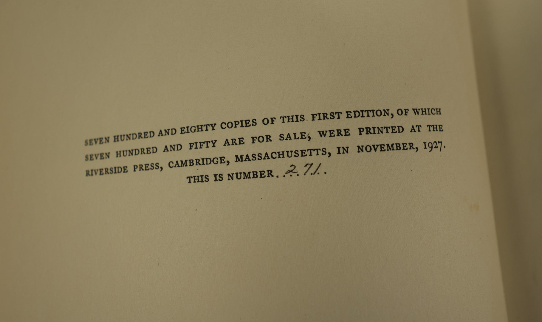 Lot 002 - Gravestones Of Early New England And The Men Who Made Them, 1653-1800, By Harriette Merrifield Forbes, 1927 First Edition, Numbered 271 Of 780, With Many Photographs