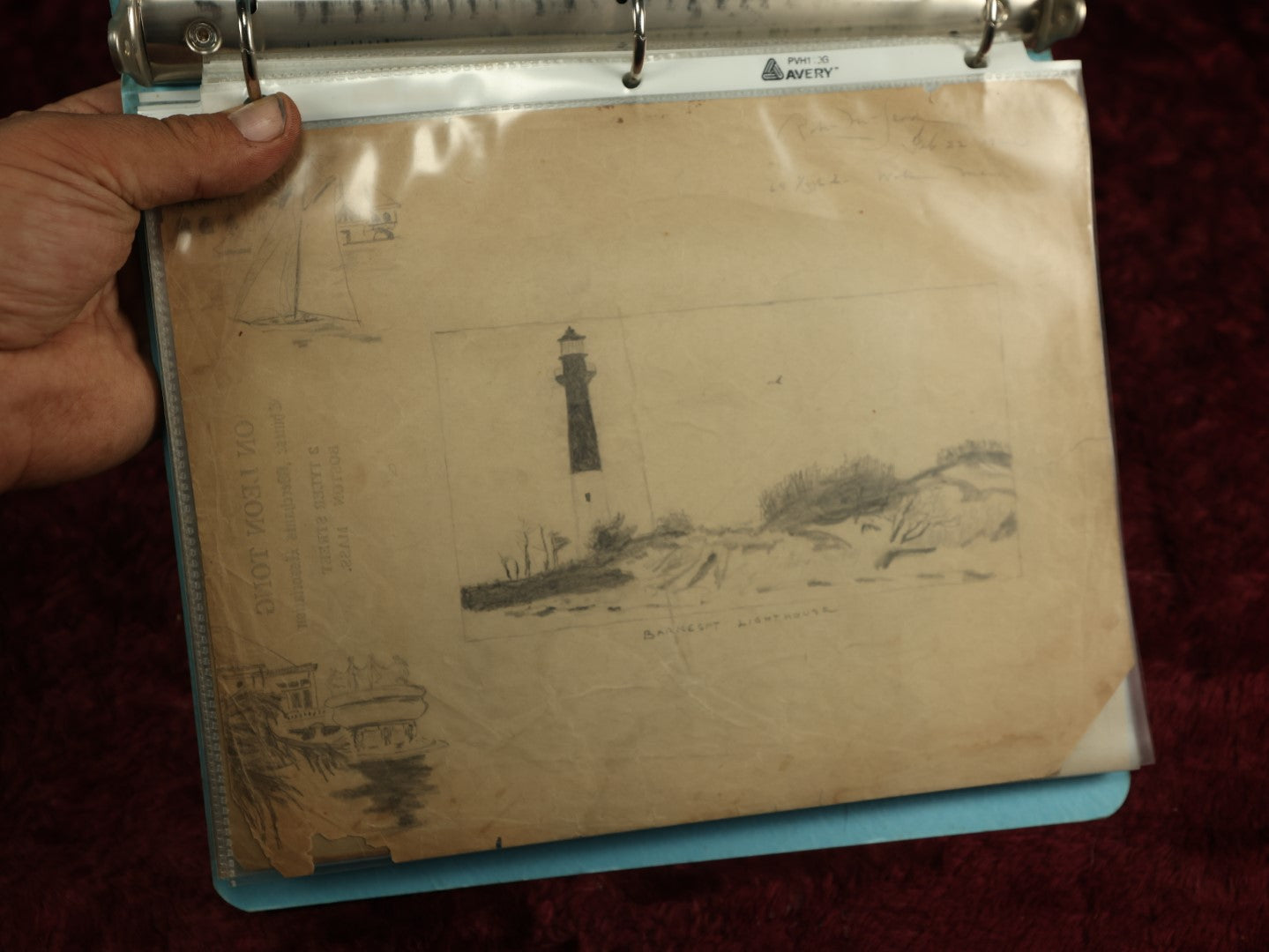 Lot 003 - Incredible Archive Collection Of The Dark And Esoteric Sketches And Drawings Of Robert M. Lead, Woburn, Massachusetts, Circa 1920s, Including 30+ Original Drawings Of Interesting Subjects: War, Burlesque, Ships, Travel And More