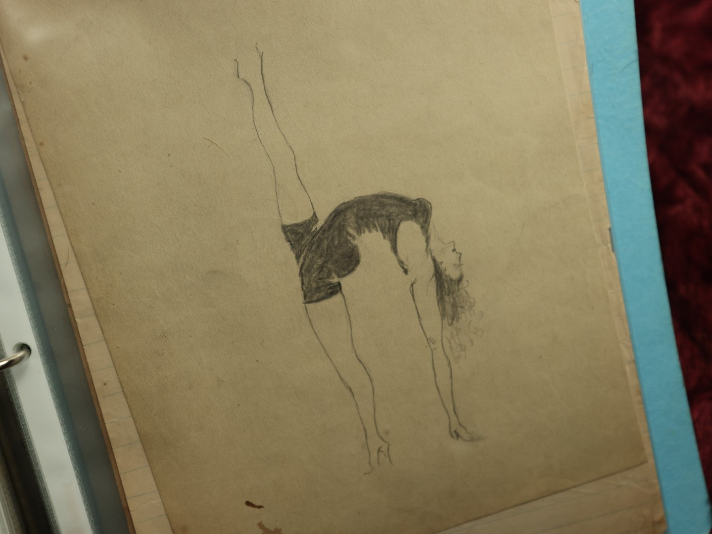 Lot 003 - Incredible Archive Collection Of The Dark And Esoteric Sketches And Drawings Of Robert M. Lead, Woburn, Massachusetts, Circa 1920s, Including 30+ Original Drawings Of Interesting Subjects: War, Burlesque, Ships, Travel And More