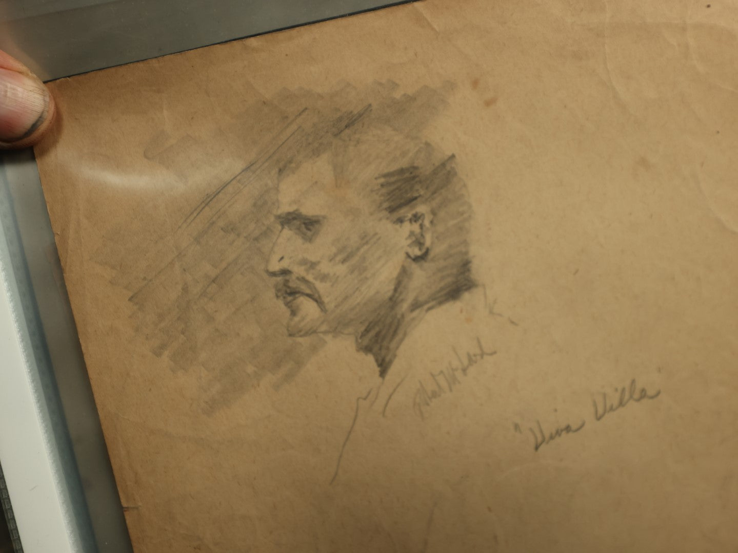 Lot 003 - Incredible Archive Collection Of The Dark And Esoteric Sketches And Drawings Of Robert M. Lead, Woburn, Massachusetts, Circa 1920s, Including 30+ Original Drawings Of Interesting Subjects: War, Burlesque, Ships, Travel And More