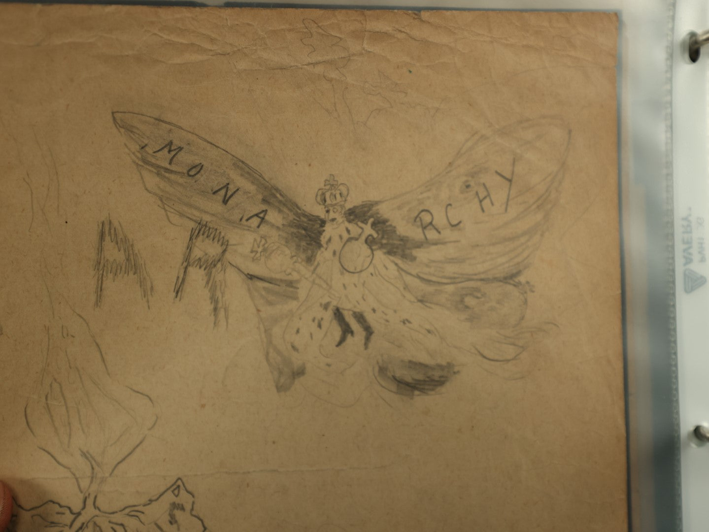 Lot 003 - Incredible Archive Collection Of The Dark And Esoteric Sketches And Drawings Of Robert M. Lead, Woburn, Massachusetts, Circa 1920s, Including 30+ Original Drawings Of Interesting Subjects: War, Burlesque, Ships, Travel And More