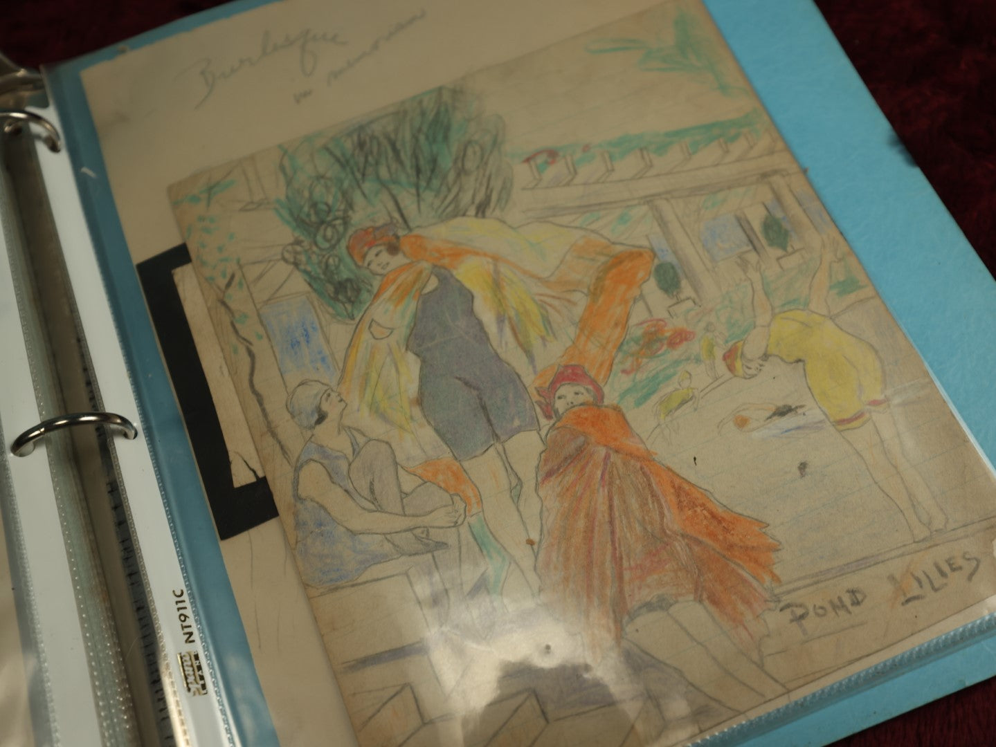Lot 003 - Incredible Archive Collection Of The Dark And Esoteric Sketches And Drawings Of Robert M. Lead, Woburn, Massachusetts, Circa 1920s, Including 30+ Original Drawings Of Interesting Subjects: War, Burlesque, Ships, Travel And More