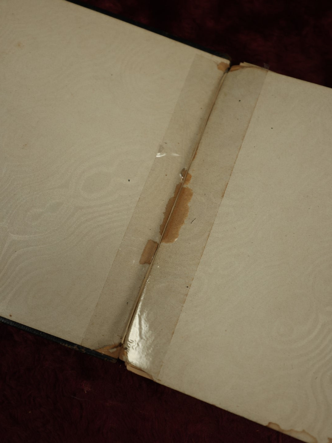Lot 017 - Victorian Autograph Album With Many Signatures, Embossed Cover With Flowers, Gilt Fore Edge, Circa 1885, Brimfield, Massachusetts