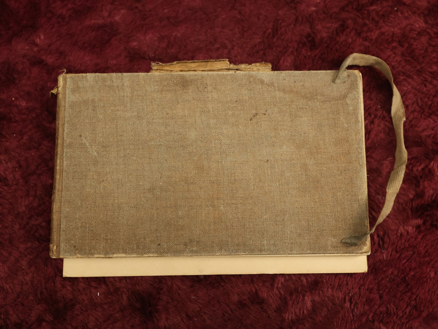 Lot 019 - Antique Architecture And Furniture Sketchbook, Containing Many Original Pencil Sketches Of Buildings, Furniture, Light Fixtures, And More, With Watercolors, Europe, Circa 1900 