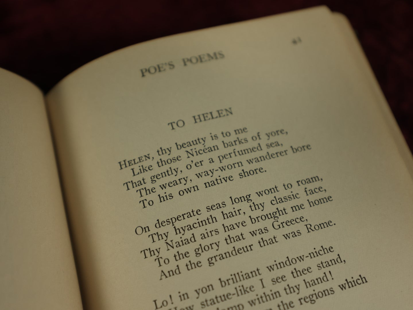 Lot 022 - The Complete Poetical Works Of Edgar Allan Poe, Thomas Y. Crowell Company Publishers, Copyright 1922 Printing (Green Book)