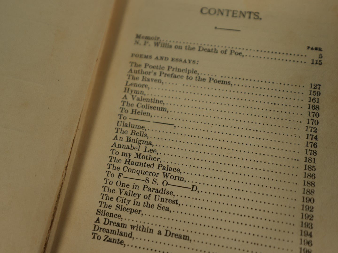 Lot 023 - The Complete Poetical Works Of Edgar Allan Poe, With Memoir By J.H. Ingram, The Mershon Company, New York And New Jersey, With Decorative Cover And Spine 
