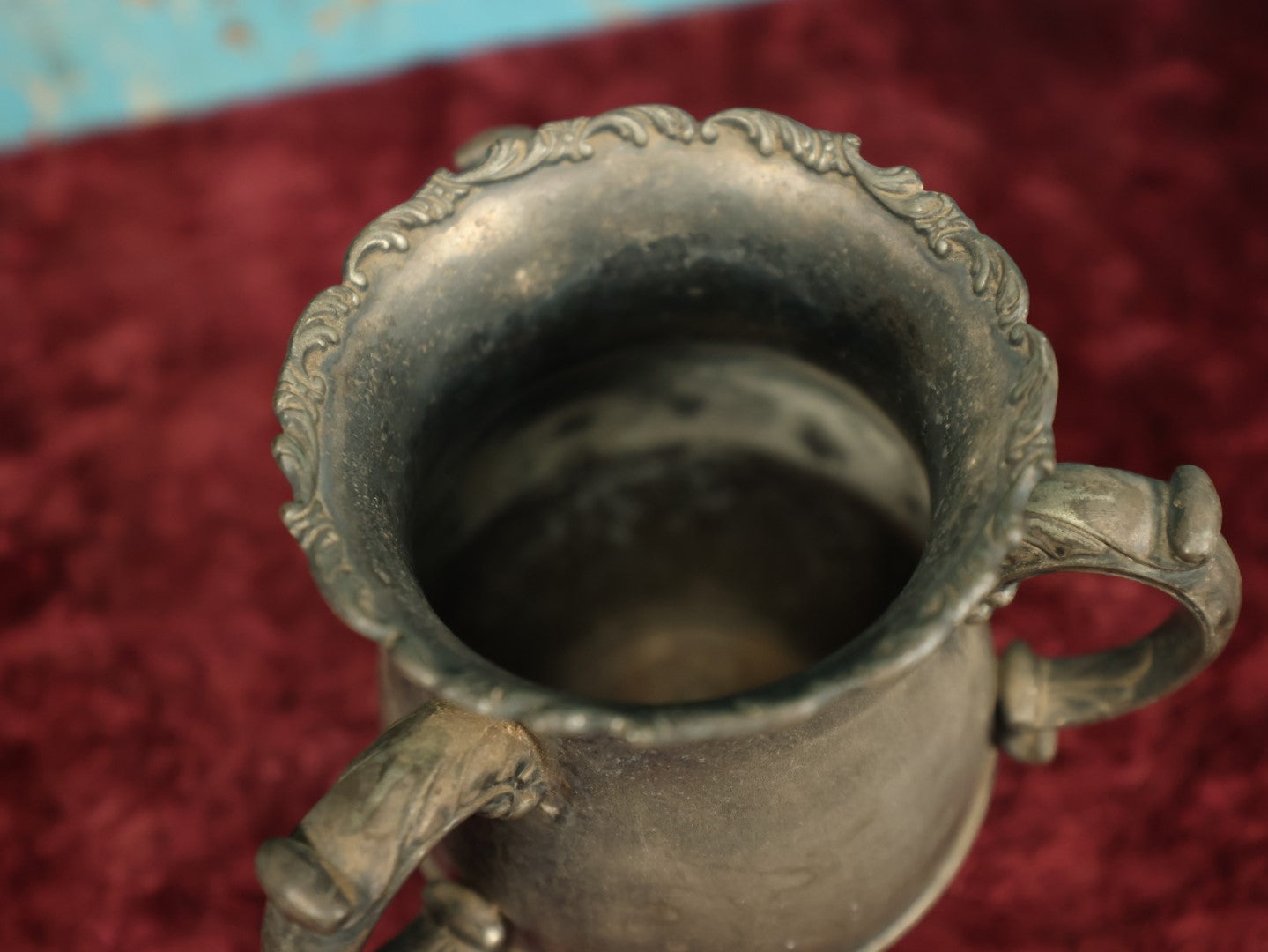 Lot 037 - Antique Silverplate Trophy, 2nd Prize One Mile Open, Lake Day, September 2nd, 1895, By Derby Silver Co, Quadruple Silver Plate, Marked 4 0 D