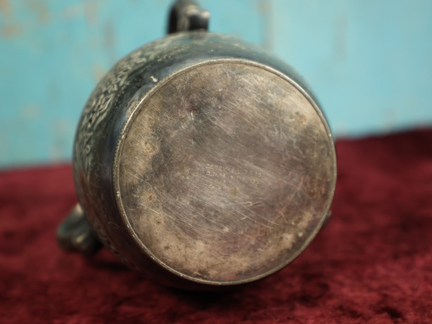 Lot 037 - Antique Silverplate Trophy, 2nd Prize One Mile Open, Lake Day, September 2nd, 1895, By Derby Silver Co, Quadruple Silver Plate, Marked 4 0 D
