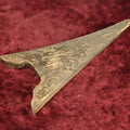 Lot 041 - Antique Primitive Wood Cut Boot Jack With Beveled Edge, Note Heavy Wear