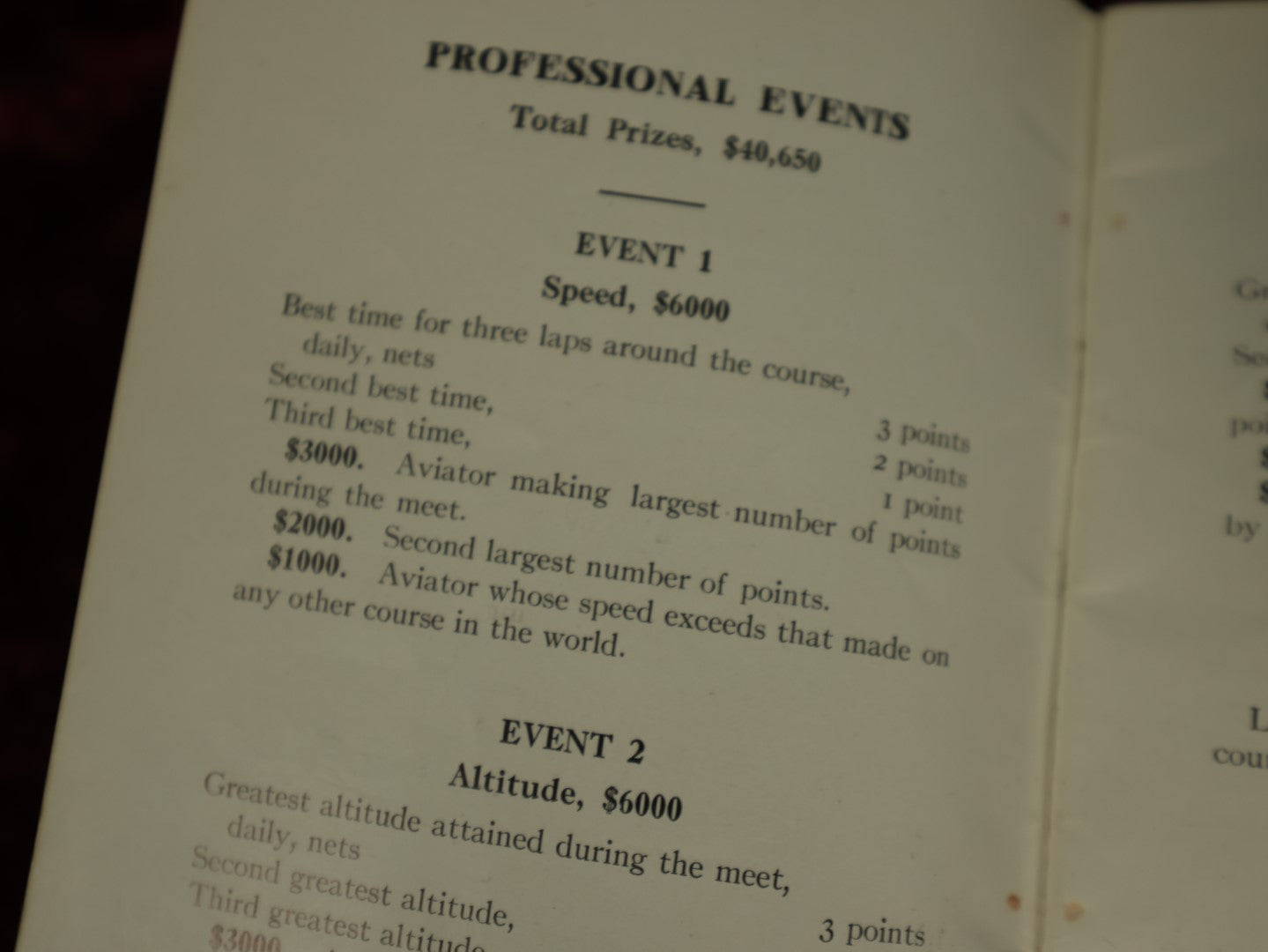 Lot 064 - Pair Of Early Aviation Event Programs, Wright Brothers Related, Including Harvard And Boston Aero Meet, September 3Rd To 13th 1910, And The Dartmouth Hippo-Drome, May 26, 1910